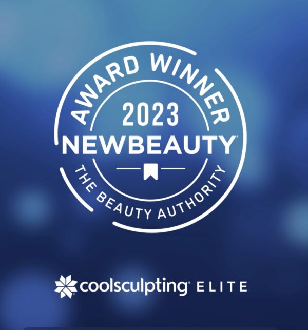 Coolsculpting NewBeauty 2023 award logo